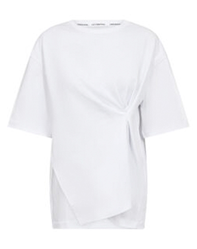 Co´Couture - MedaxCC Asym T-shirt - White